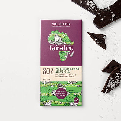 80% DARK CHOCOLATE WITH SEA SALT 80% DARK CHOCOLATE WITH SEA SALT